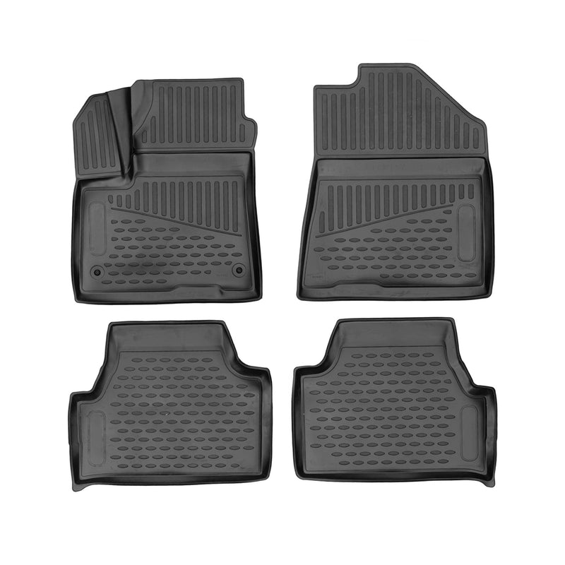 OMAC Tapis de sol pour Kia Soul EV 2014-2019 sur mesure en caoutchouc