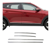 Garniture Baguette de porte latérale pour Hyundai Tucson 2015-2021 inox 4Pcs