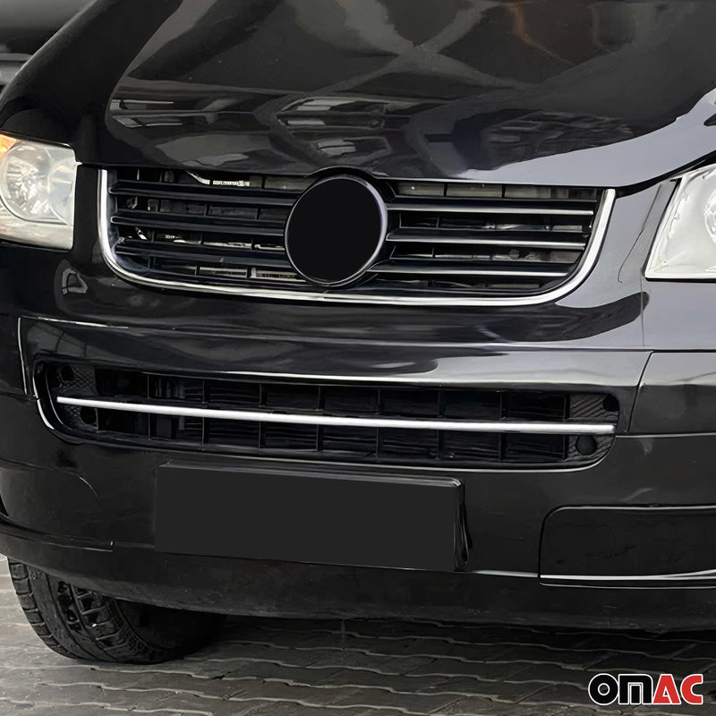 Moulure De Grille De Calandre pour VW T5 Transporter 2003-2010 Inox Chromé
