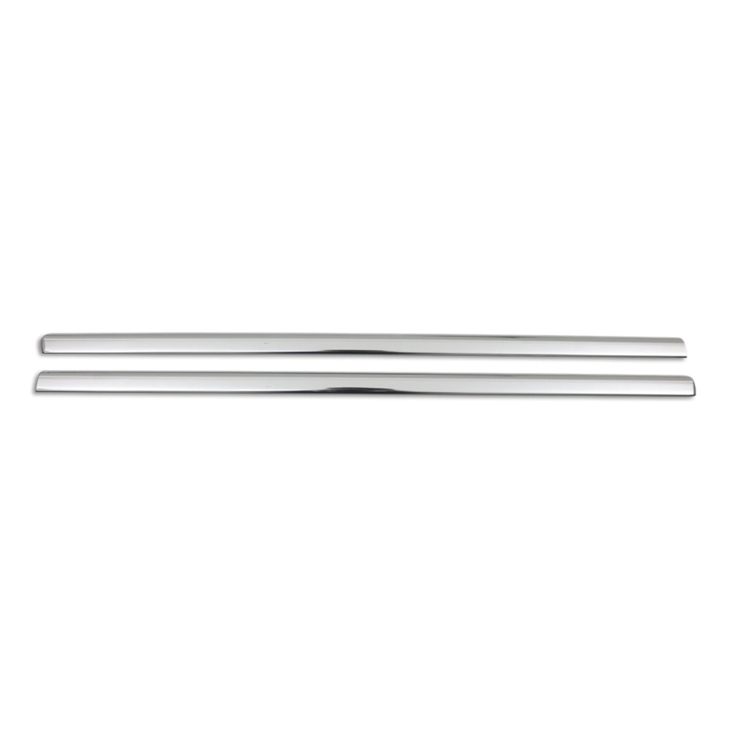 Baguettes pour contour Latérales pour Mercedes Viano 2003-2014 inox chrome
