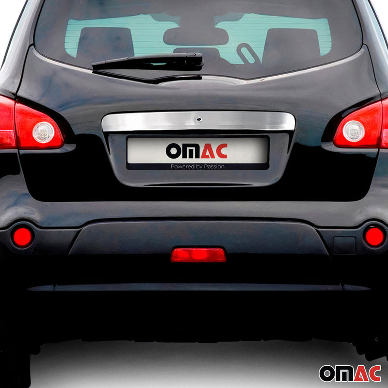 Garniture de Hayon Coffre pour Nissan Qashqai 2006-2014 acier inoxydable