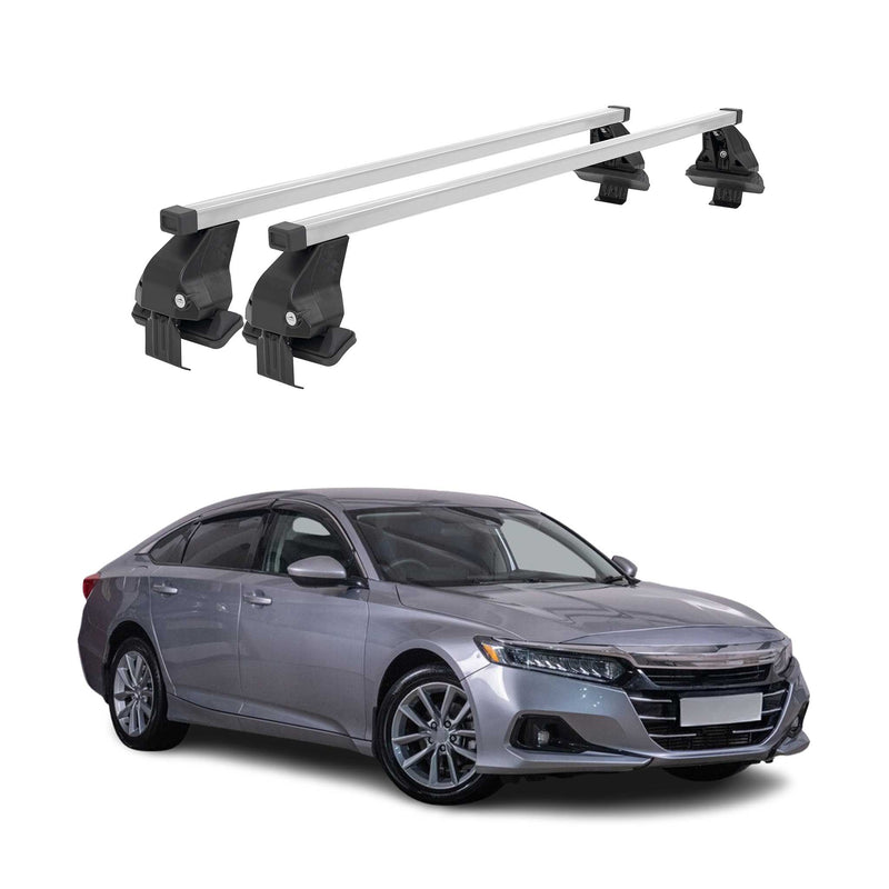 Barres de toit transversales pour Honda Accord X SD 2017-2020 Acier Gris