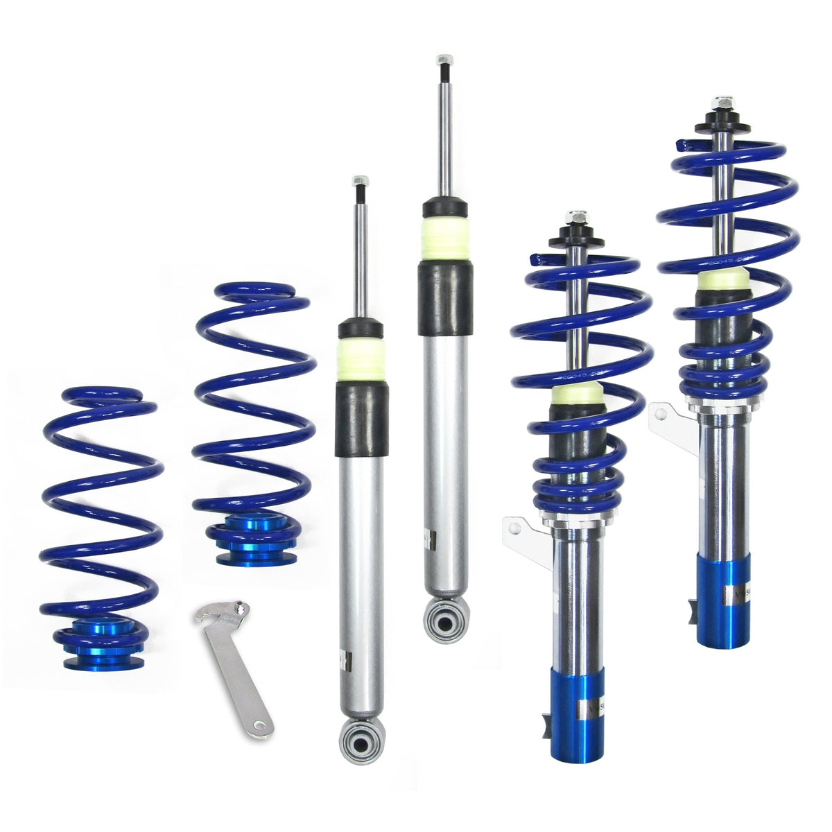 JOM BlueLine Combinés Filetés pour VW Golf 6 4Motion 2.0TDi
