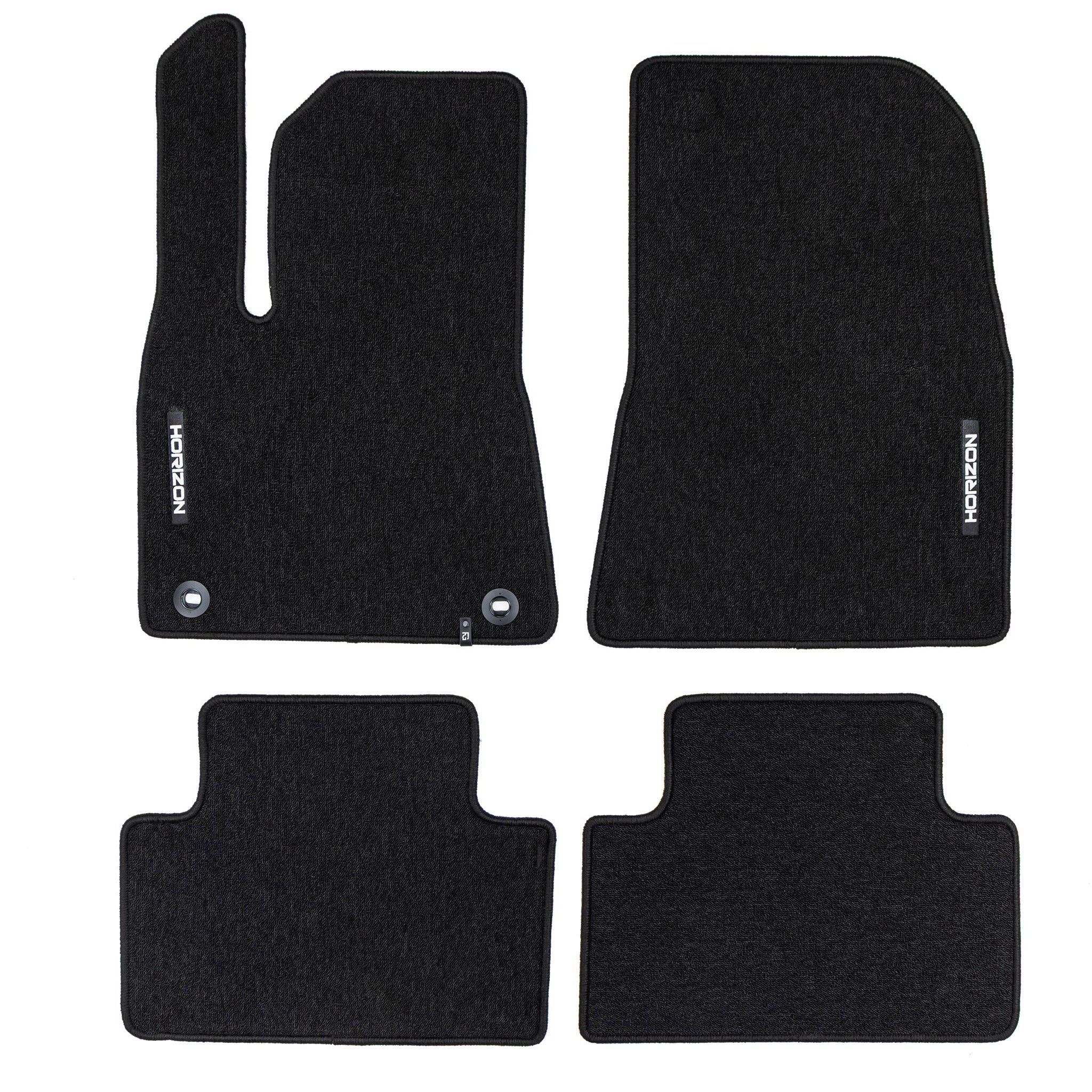 Tapis de Sol de Voiture pour Tesla Model 3 2017-2026 Velours Imperméable 4Pcs