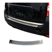 Protection Seuil De Pare-Chocs Arriére pour Dacia Duster 2010-2017 Acier Inox