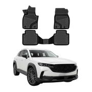 OMAC Tapis de sol pour Mazda CX-50 2023-2026 en caoutchouc Noir 3Pcs