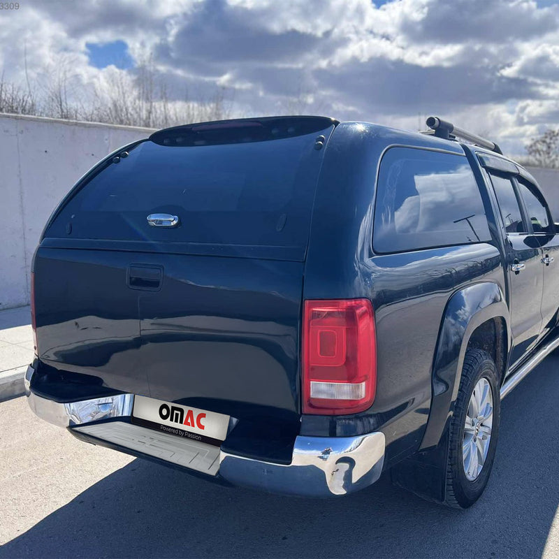 Protection seuil coffre pare-chocs pour VW Amarok 2010-2025 inox Chromé