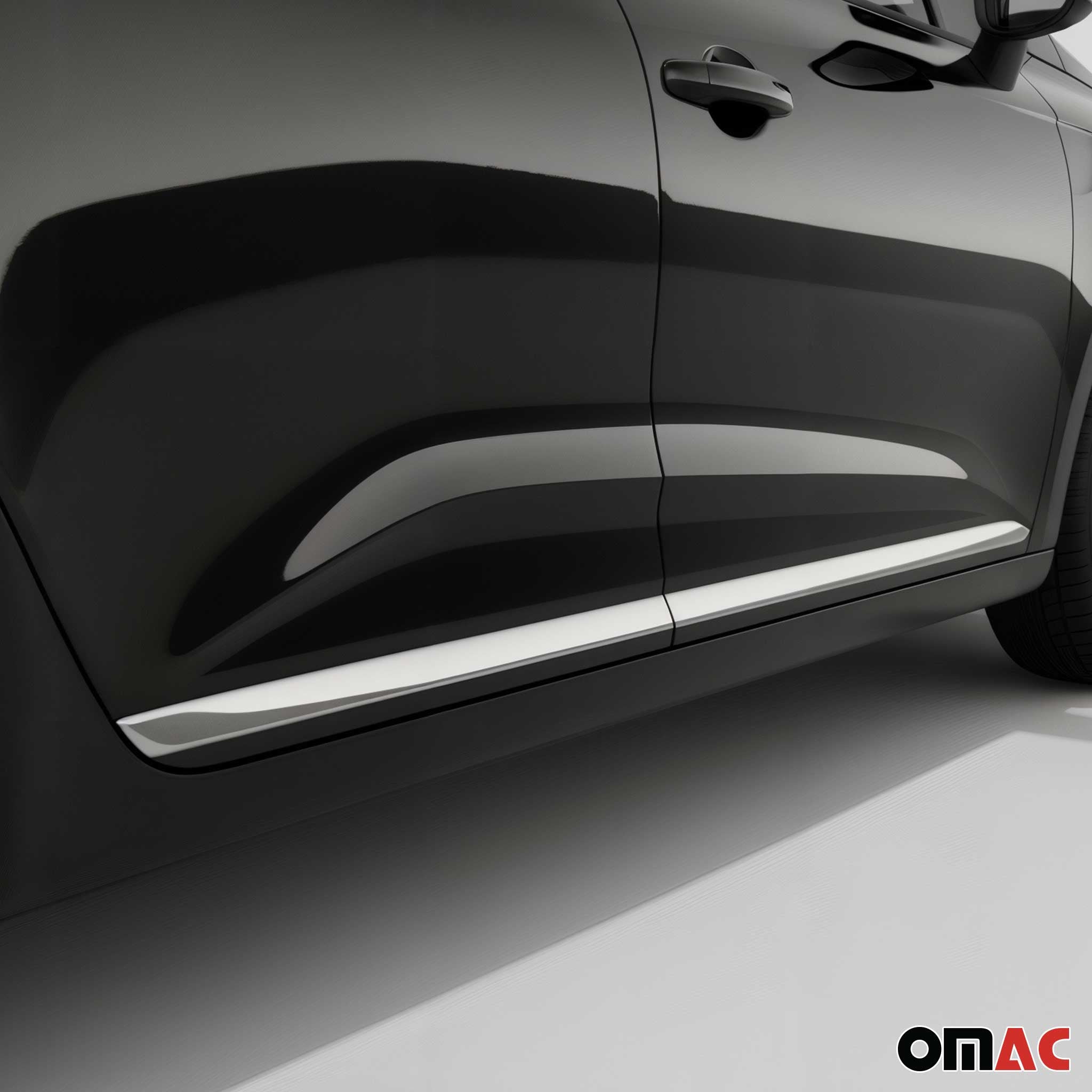 Garniture baguette de porte latérale pour Renault Clio 5 FL 2023-25 inox chromé