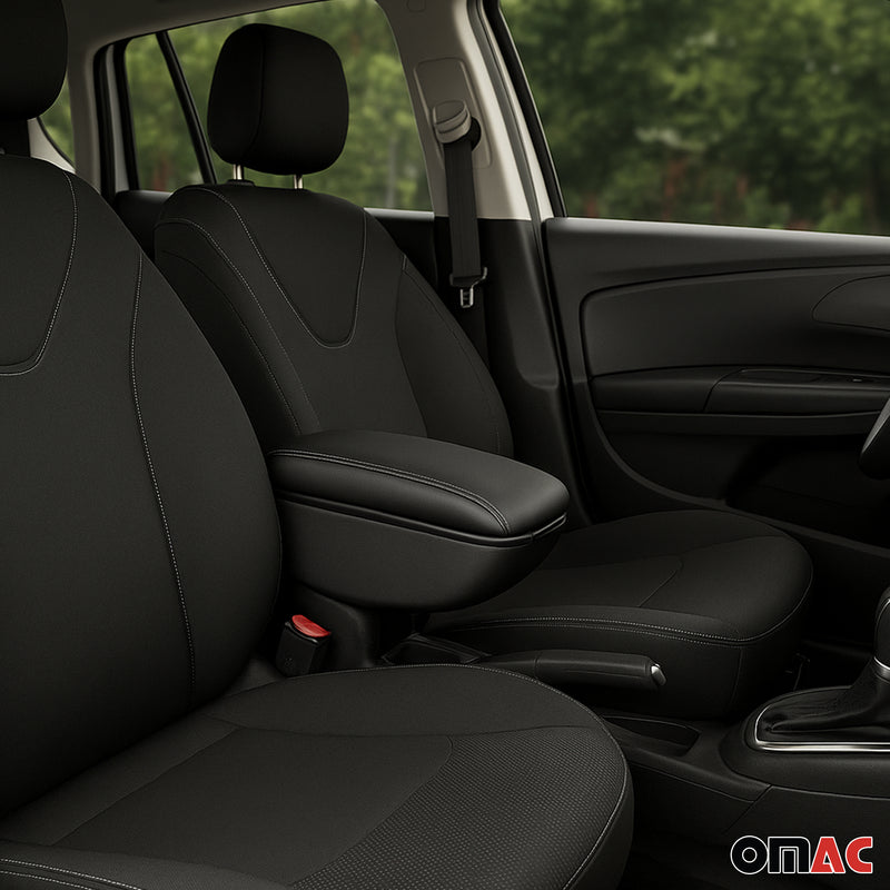 Accoudoir pour Nissan Juke 2011-2019 Abs Viny Noir Central Organiseur