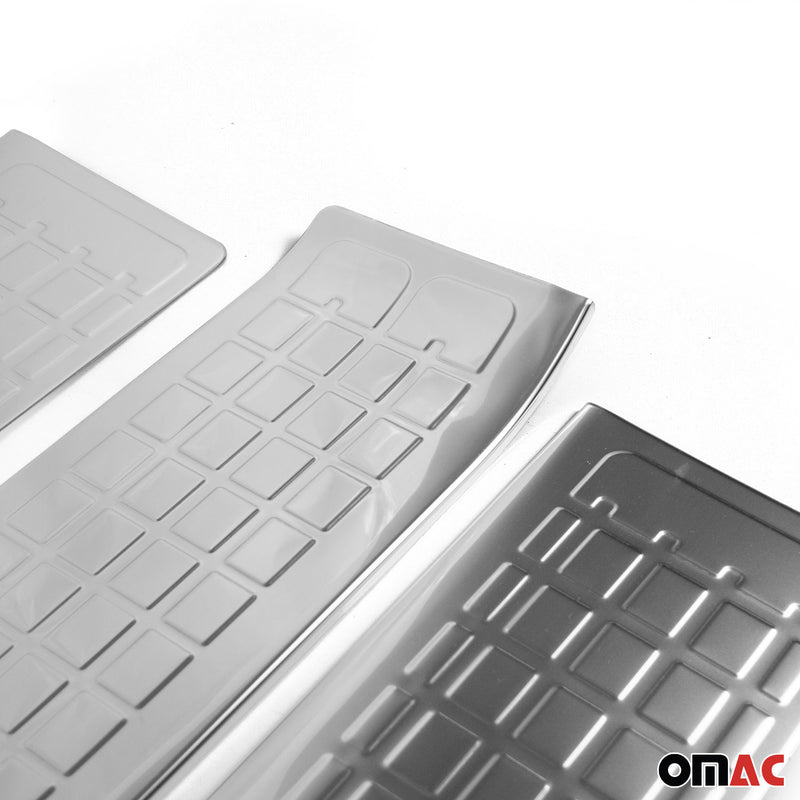 Couverture de Seuil de porte pour Peugeot Expert Traveller 2016-25 acier chromé