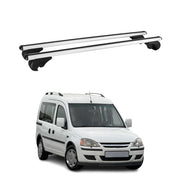 Barres de toit Transversales pour Opel Combo C 2001-2011 Aluminium Argent