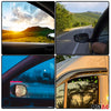Déflecteurs De Vent Pluie D'air pour Ford Tourneo Courier 2014-2024 Acryl 2Pcs