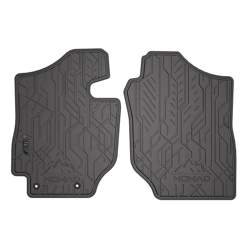 Tapis de Sol de Voiture pour Suzuki Jimny IV 2018-2025 Caoutchouc 2Pcs Noir