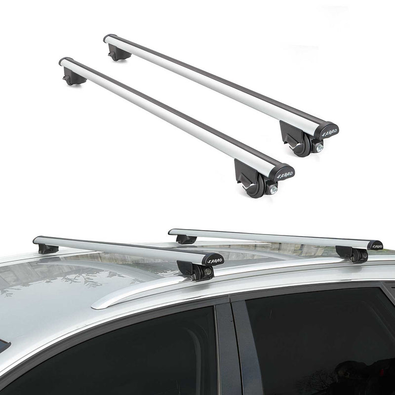 Barre de toit transversale pour Fiat Tipo Aegea Kombi 2016-2020 en Alu