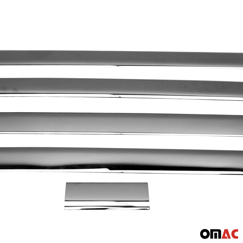Baguette protection latérale de porte pour VW T5 Transporter 2003-2015 L1 Brossé