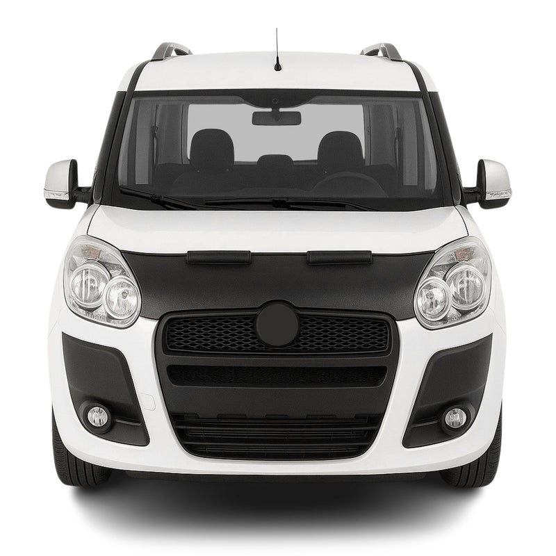 Protège Capot pour Fiat Doblo 2010-2014 Masque de voiture vinyle Noir