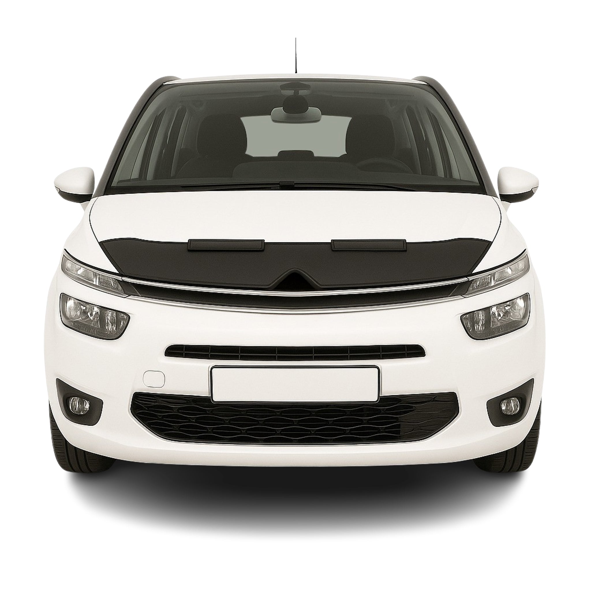 Protège Capot pour Citroen C4 Picasso 2013-2018 Masque de voiture vinyle Noir