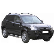 Pare-buffle Avant pour Hyundai Tucson 2004-2009 76 mm en Acier Noir