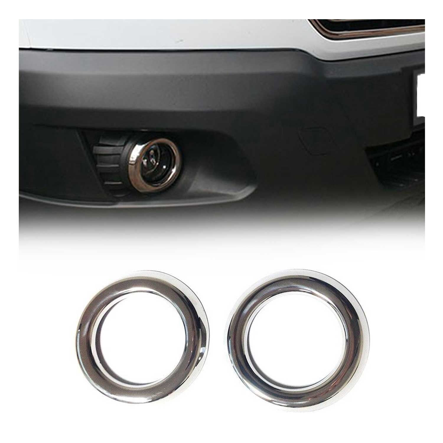 Cadre de Phare Antibrouillard pour Fiat Ducato 2014-2025 en acier inoxydable