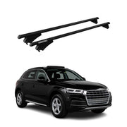 Tiger Barres de toit transversales pour Audi Q5 2017-2024 Noir