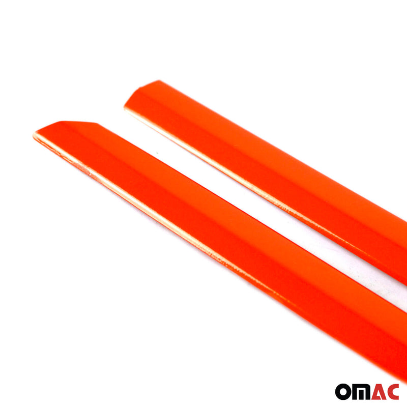 Moulure De Grille Calandre pour VW T6 Transporter 2015-2019 Highline inox Orange