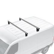 Barres de toit Transversales pour VW Caddy 2003-2011 Aluminium Gris