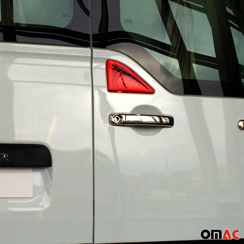 Couverture de poignée de porte pour Renault Trafic 2014-2021 en Acier Inoxydable