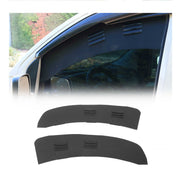 Grille d'aération de Fenêtre pour Peugeot Bipper 2008-2017 Aluminium Noir 2Pcs
