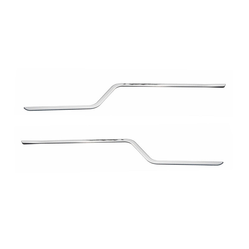 Baguettes pour contour Latérales pour Ford Transit 2000-2014 Acier inox chrome