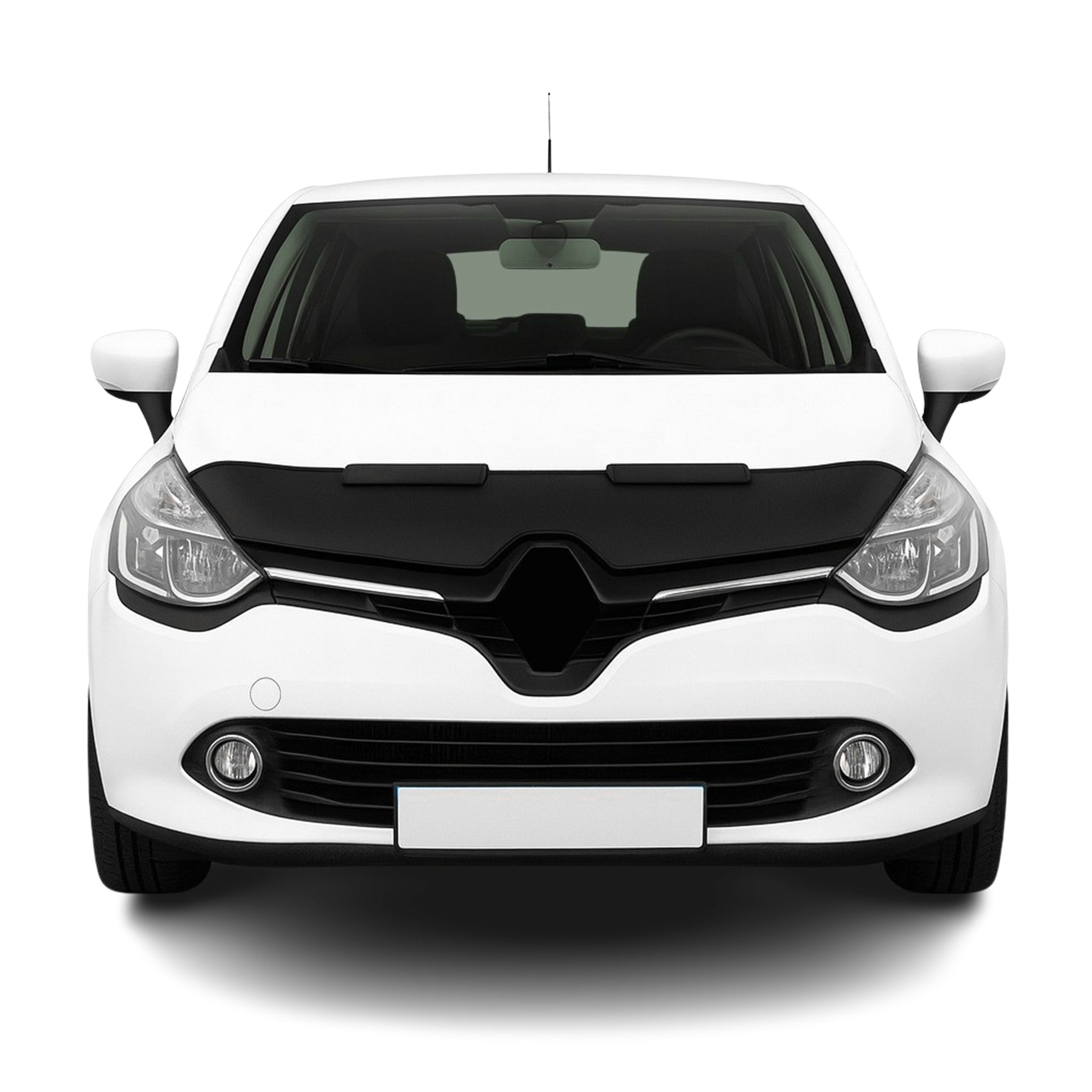 Protège Capot pour Renault Clio 2012-2019 Masque de voiture vinyle Noir