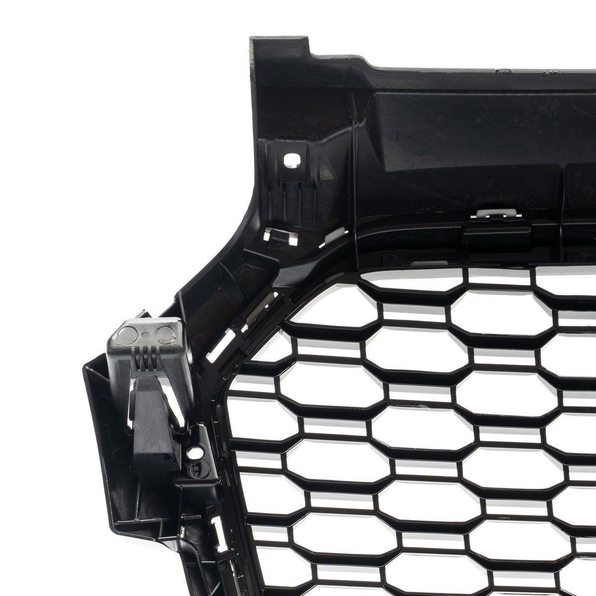 JOM Calandre pour für Audi A1 8X 2015–2018 Noir Brillant PDC-Dummy Sport