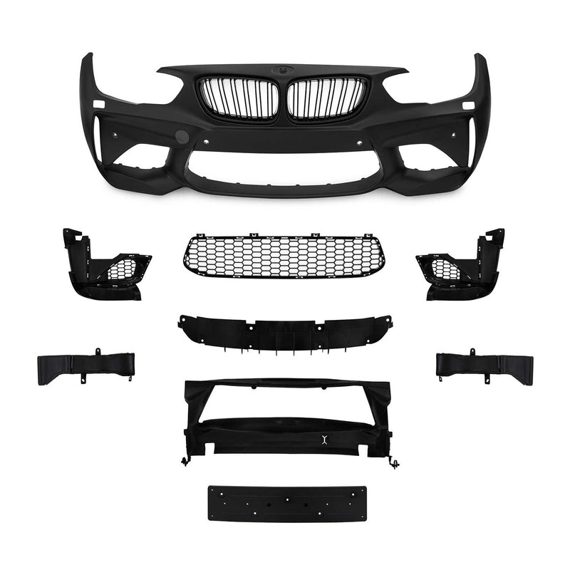 Calandre + JOM Pare-chocs avant pour BMW Series 1 F20 LCi / F21 LCi 2015-2018