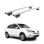 Barres de toit transversales ABE pour Renault Koleos I 2008-2017 5 P Alu Gris 2x