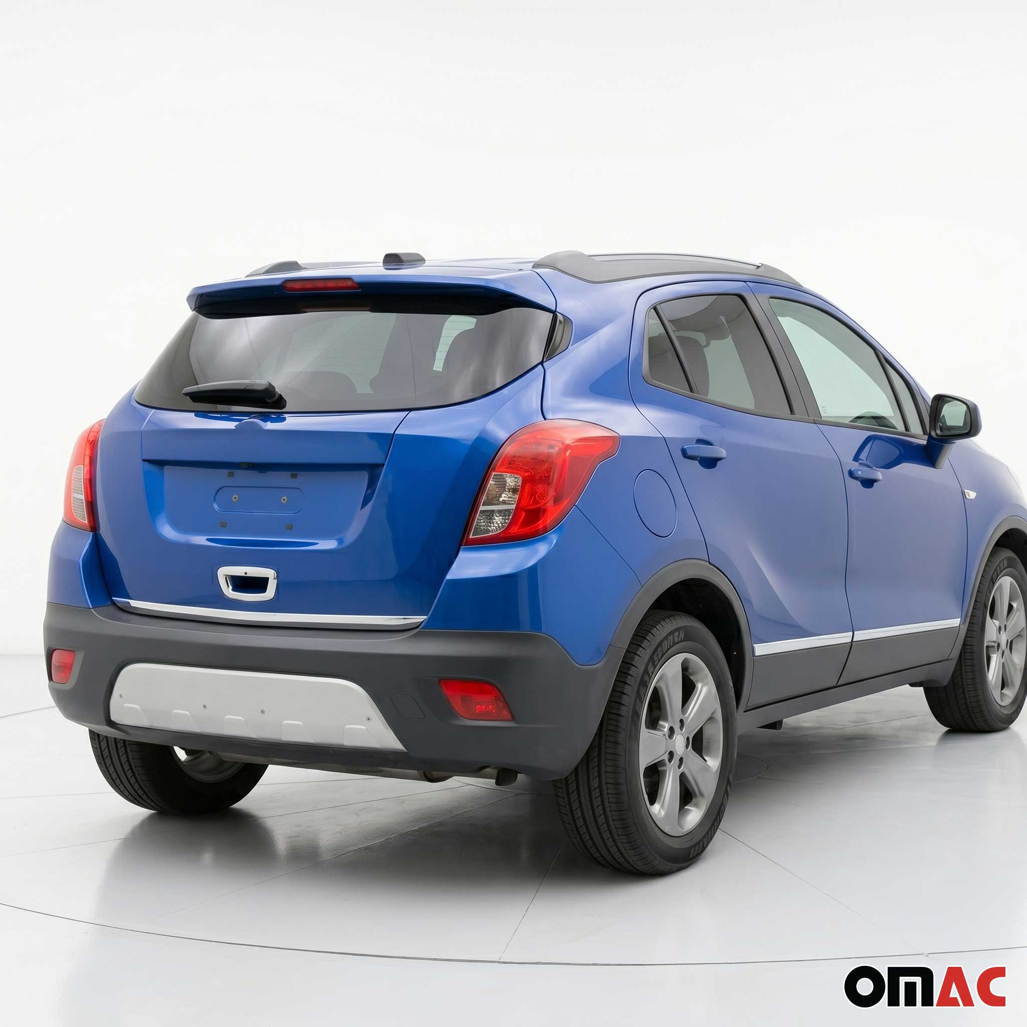 Garniture de Hayon Coffre pour Opel Mokka A 2012-2016 acier inox