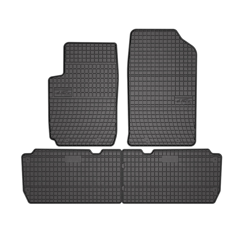 OMAC Tapis de sol pour Citroen Xsara Picasso 1999-2010 Noir en caoutchouc