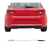 Moulure de Pare-chcos Arrière pour Seat Leon 2012-2019 acier inox