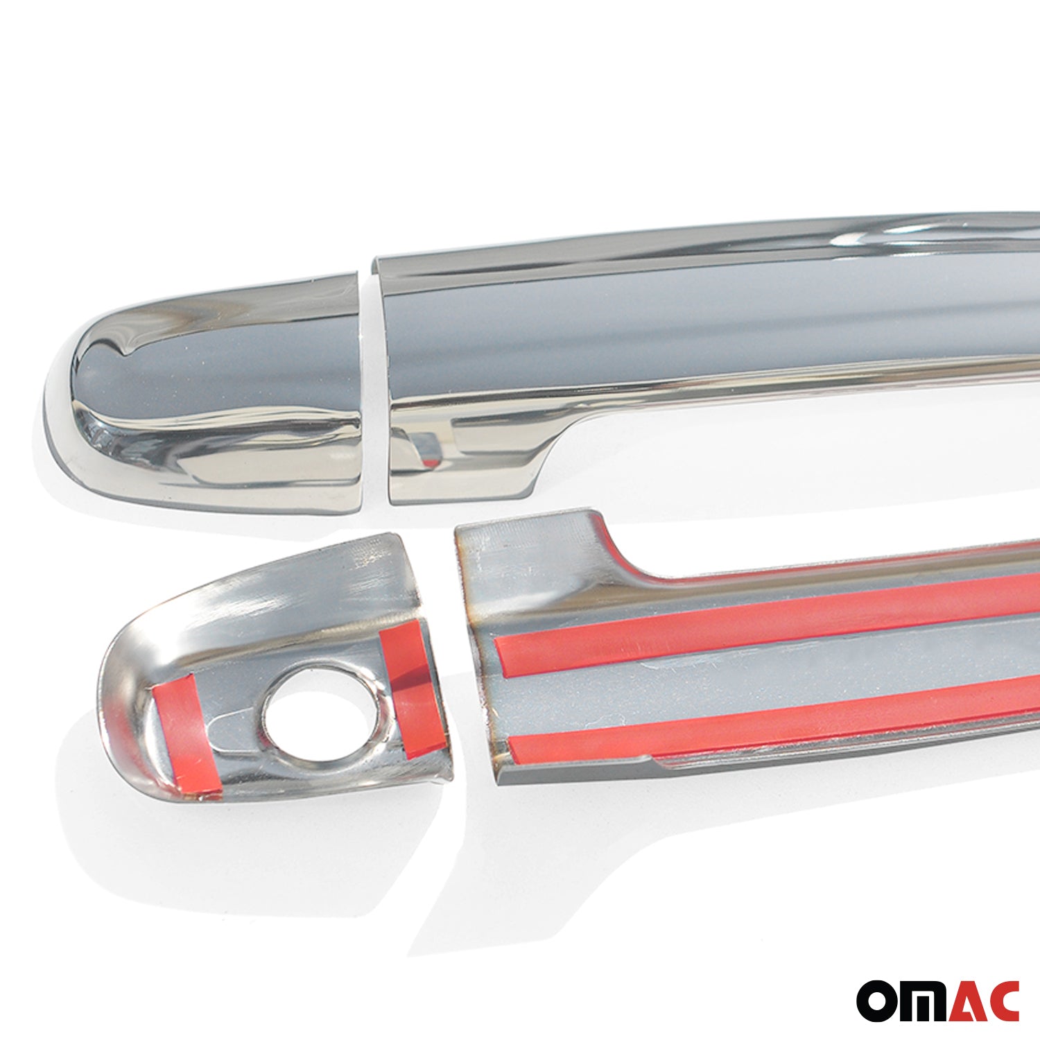 Couverture de poignée de porte pour Toyota Hilux VII 2005-2015 Acier Inoxydable