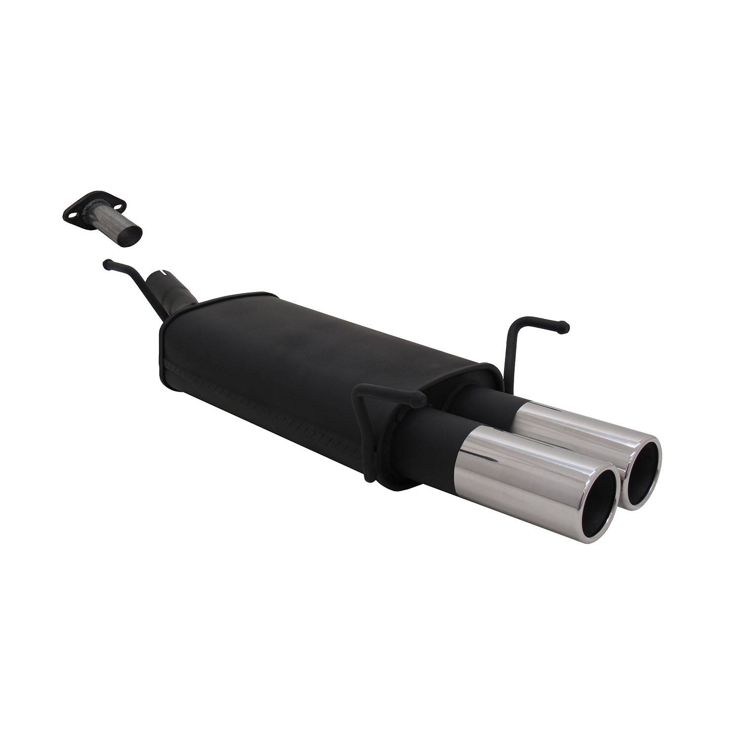 Échappement arrière sport Novus pour Opel Astra G Hayon 2x76mm avec ABE