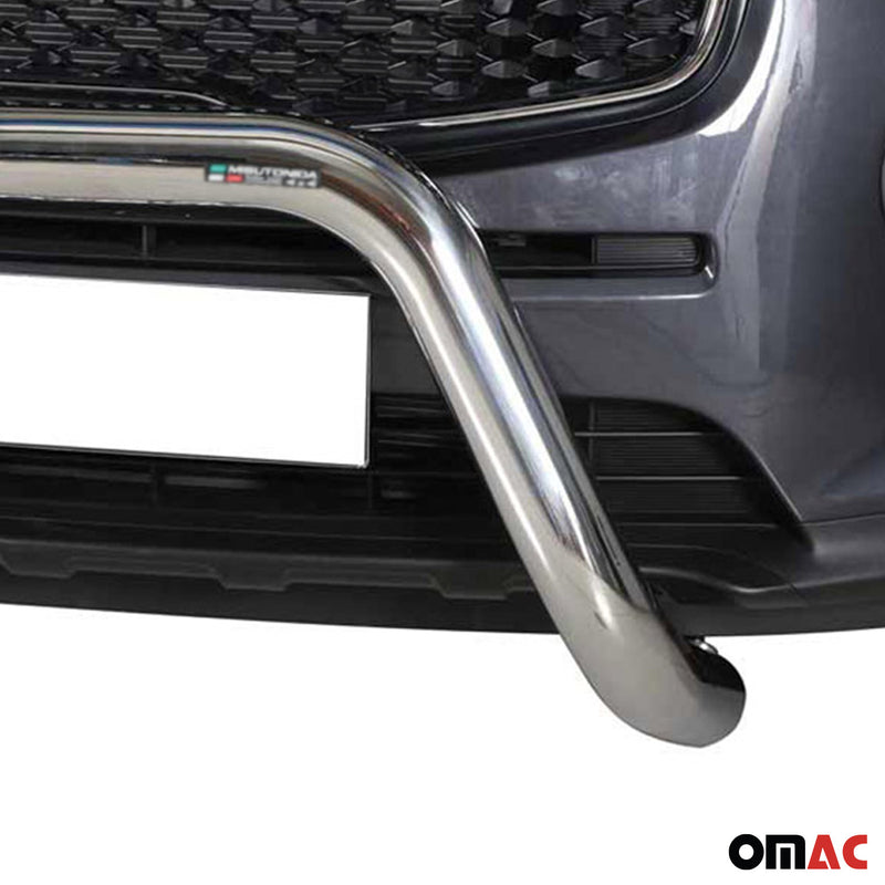 Pare-buffle Avant pour Kia Sportage 2016-2018 76 mm en Acier Gris