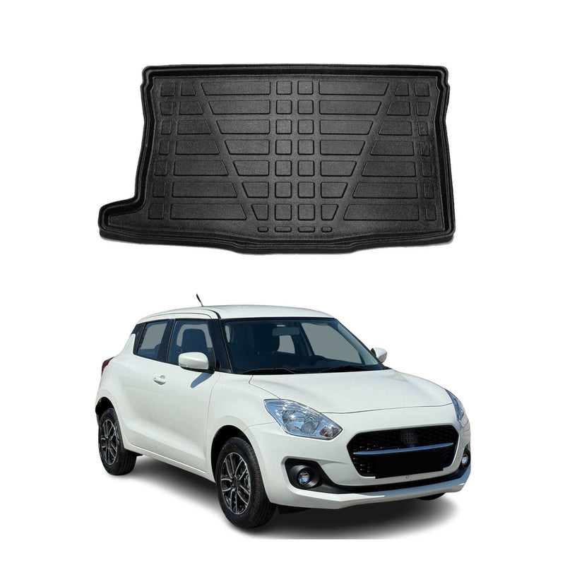 Tapis de Coffre pour Suzuki Breakift 2018-2022 HB Break en TPE Noir