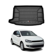 Tapis de Coffre pour VW Polo 2009-2017 TPE Noir
