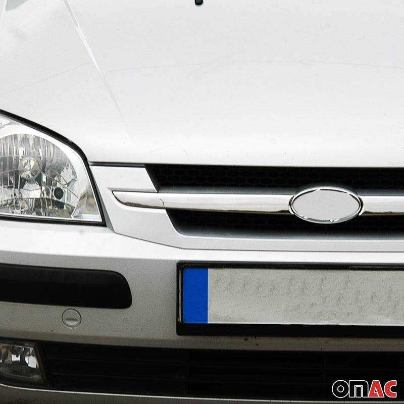Moulure De Grille De Calandre pour Hyundai Getz 2002-2011 Inox Chromé 2x