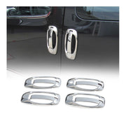 Couverture de poignée de porte pour Fiat Doblo 2010-2021 en Acier Inox 8Pcs