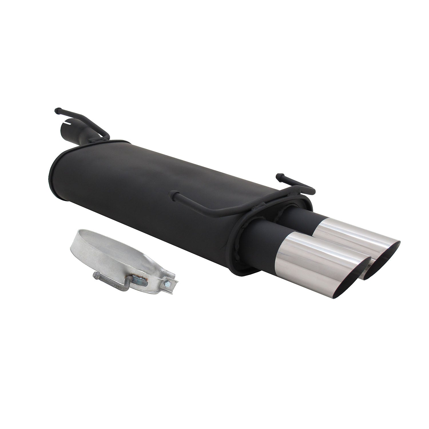 Échappement arrière sport Novus pour Opel Astra F/Opel Kadett E 2x76mm MS ABE