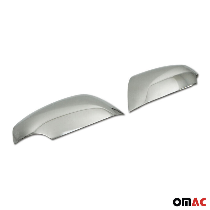 Coques de Rétroviseurs pour Renault Laguna 3 2007-2012 en Acier Chromé Argent