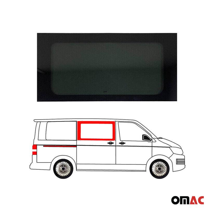 Vitre de Porte pour VW T6 T6.1 Transporter 2015-2024 Coulissante Gauche Droite