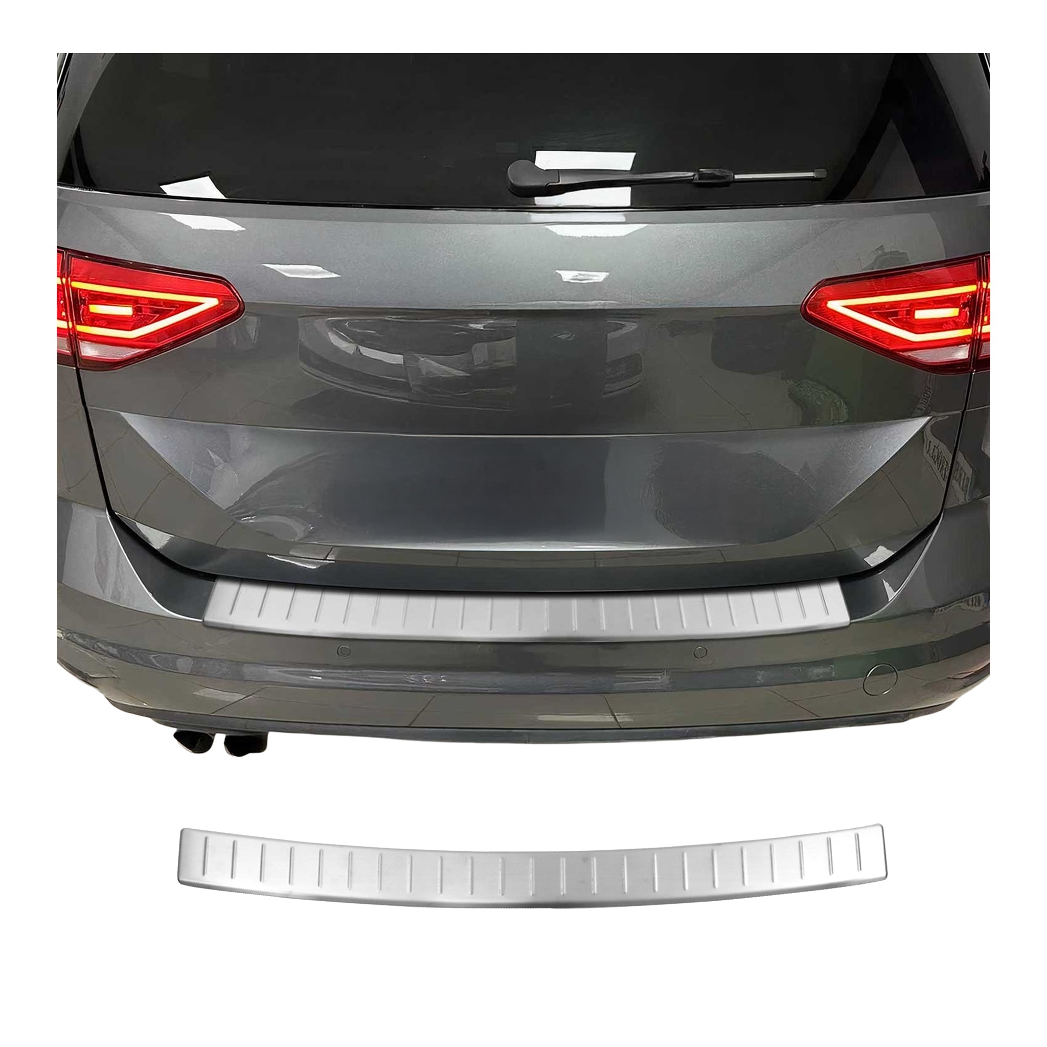 OMAC Protection de Pare-Chocs pour VW Touran II 2015-2026 Inox brossée