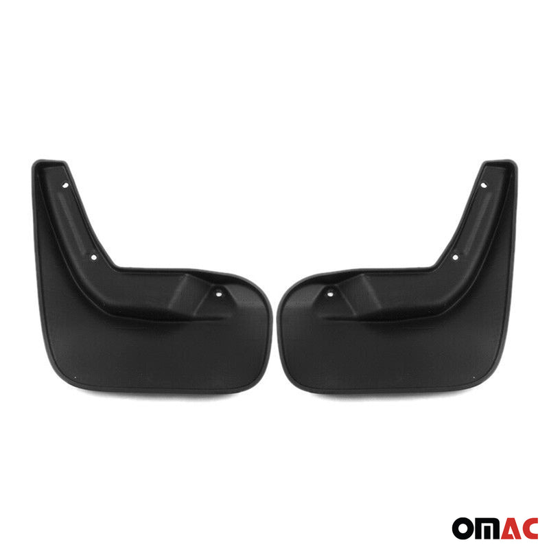 Bavettes Garde Boue pour Mazda 3 2011-2013 Break Arrière Plastique Noir 2Pcs