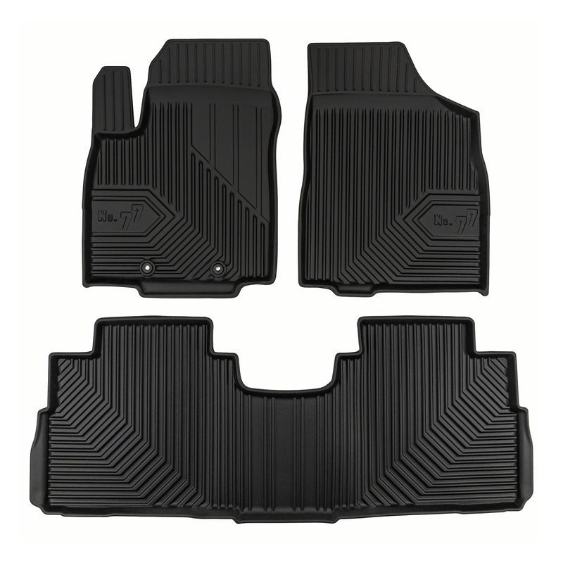 Tapis de Sol de Voiture pour Forthing U-Tour 2024-2025 TPE Imperméable 3Pcs