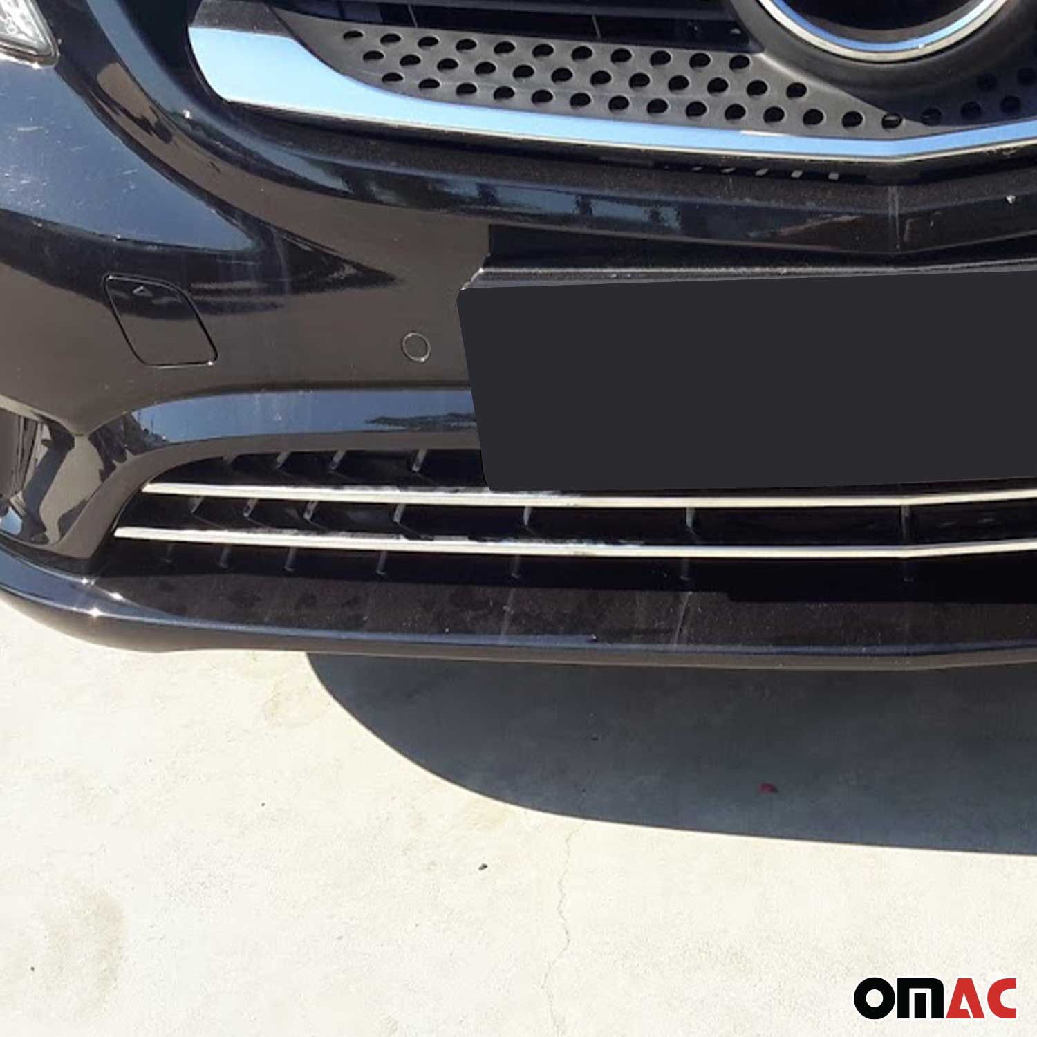 Moulure de Grille de Calandre pour Mercedes Classe W447 2014-2019 Chromé 2Pcs